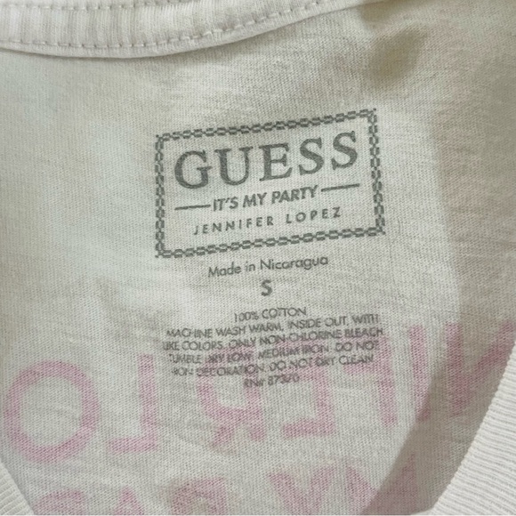 Guess Jennifer Lopez It’s My Party Tour J Lo Tee | Size S - Picture 6 of 11